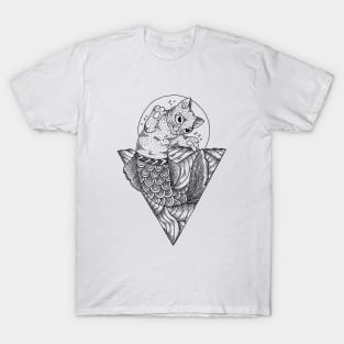 mermaid cat T-Shirt